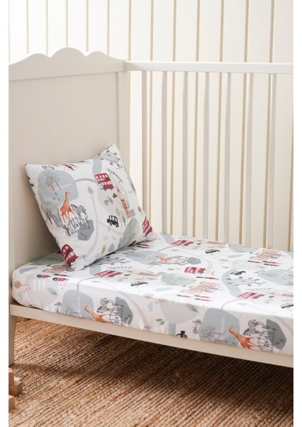 Collection Organik Bebek Lastikli Çarşaf (80X160+15) London modelleri