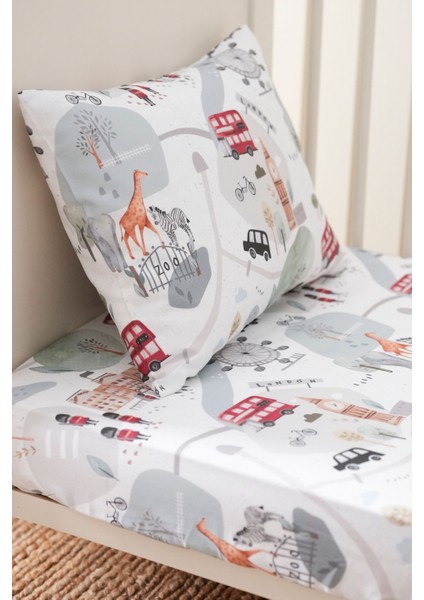 Collection Organik Bebek Lastikli Çarşaf (80X160+15) London fırsatları