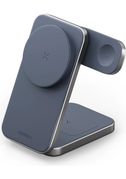 Magtrio Plus 3in1 Katlanabilir 15W Telefon Saat Airpods Masaüstü Hızlı Şarj Standı