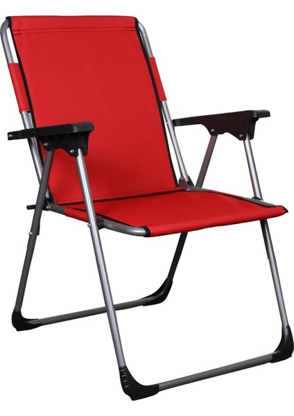 Kırmızı 4'lü Katlanabilir Sandalye ve Masa Seti, Şık ve Kullanışlı Tasarım modelleri