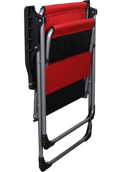 Kırmızı 4'lü Katlanabilir Sandalye ve Masa Seti, Şık ve Kullanışlı Tasarım indirimleri