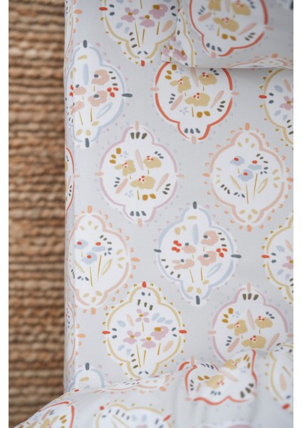 Collection Organik Bebek Lastikli Çarşaf (70X110+15) Flowering Duck
