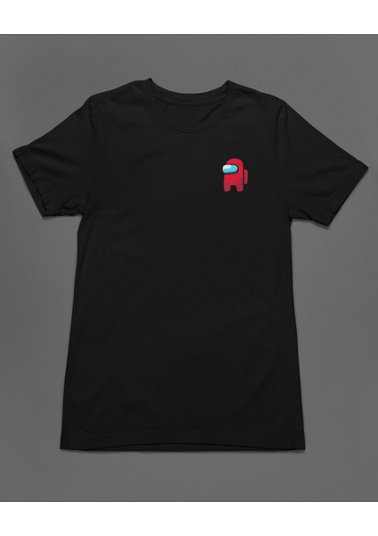 Mini Imposter Kırmızı Mürettebat Among Us Unisex Tişört T-Shirt fiyatları