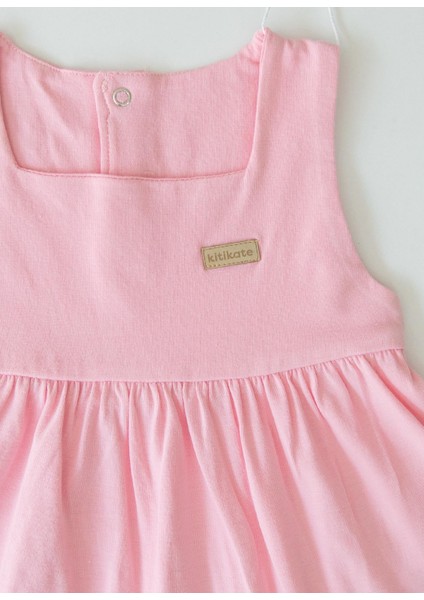 Organik Limo Çocuk Elbise Koyu Pembe fiyatları