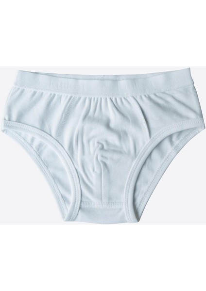 Organik Klasik Erkek 3'lü Külot Beyaz modelleri