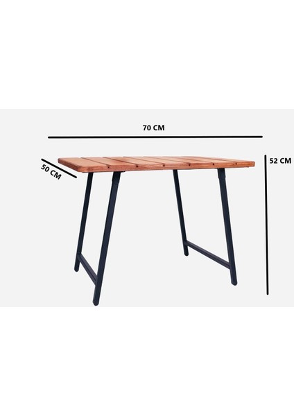 Şık ve Pratik 4'lü Katlanır Sandalye ve Masa Seti, Kullanım Kolaylığı Sağlar indirimleri