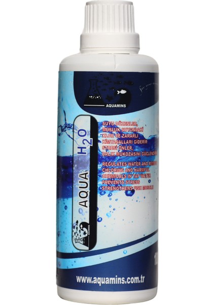 Aquamıns Aqua H2O – Akvaryum Su Düzenleyicisi 100 ml