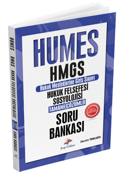 Yayınları 2025 Humes Hmgs Hukuk Felsefesi& Hukuk Sosyolojisi Tamamı Çözümlü Soru Bankası