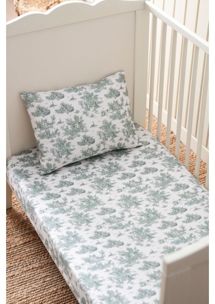 Collection Organik Bebek Lastikli Çarşaf (90X190+20) Toile De Jouy fiyatları