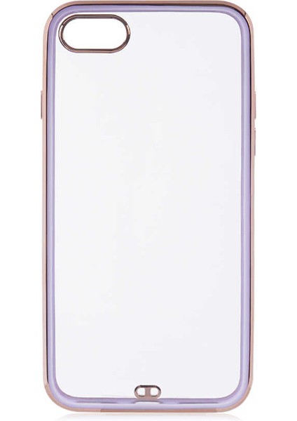 iPhone 8 Uyumlu Hzrv Voit Clear Kapak-Lila