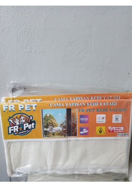 YIKANABİLİR Cama Yapışan Kedi Yatağı