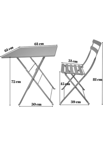 Kırmızı Katlanabilir Metal Masa ve Sandalye Seti - Şık ve Pratik Restoran Takımı modelleri