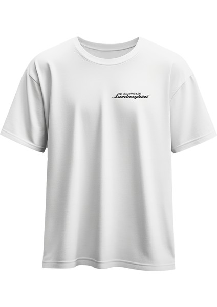 Lamborghini Baskılı Compact Penye T-Shirt fiyatları