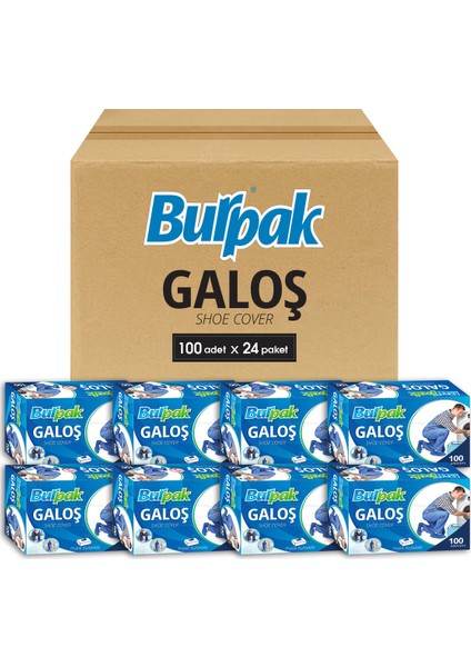 Kutulu Galoş 2400 Adet (Koli)