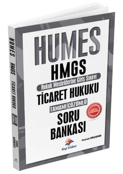 Yayınları 2025 Humes Hmgs Ticaret Hukuku Tamamı Çözümlü Soru Bankası