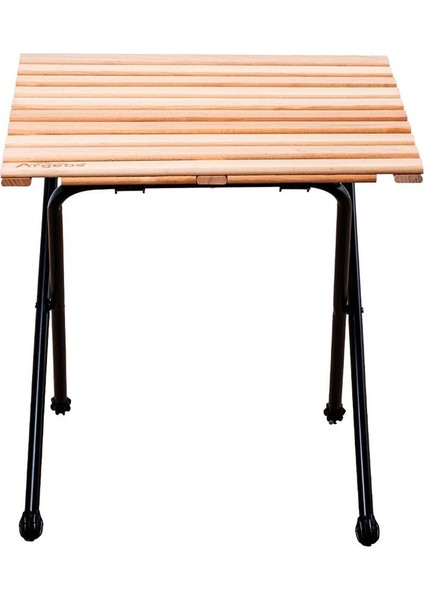 4'lü Katlanır Kamp Sandalyesi ve Masa Seti, Taşıma Çantalı, Siyah, 130 kg Taşıma