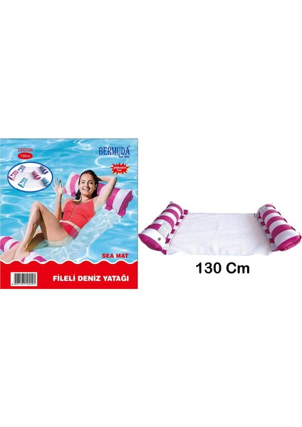 Bermuda Fileli Deniz Yatağı 130 Cm. 2410106 - Pembe