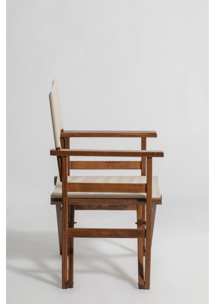 Katlanır Ahşap Masa ve Sandalye Takımı, Ceviz Renk, 60X80 cm indirimleri