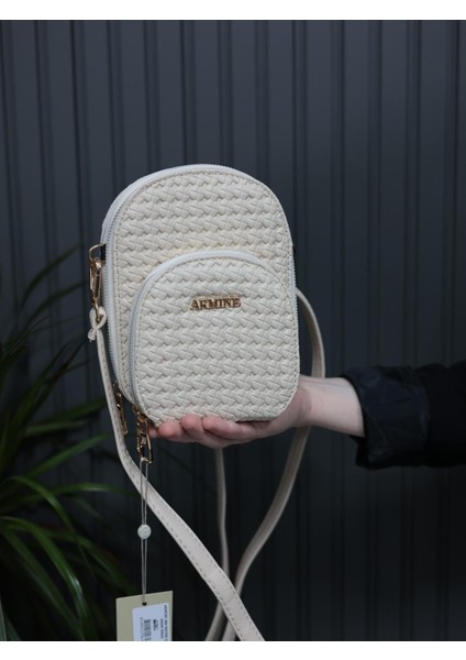 Bayan Çanta Örgü Krem AR38412 fiyatları