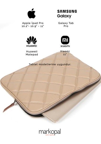 Kılıf Notebook Çanta Tablet Kılıfı Laptop Kılıfı 11" ve 13"-14" ve 15"-16" Kapitone Deri modelleri