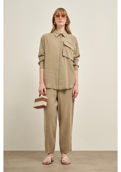 Kadın Modal Takım Haki fiyatları