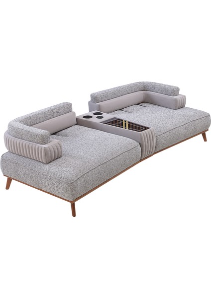 Müzik Sistemli Telefon Şarj Üniteli Leon Lüks Koltuk Takımı (Teslimat ve Kurulum ) fırsatları