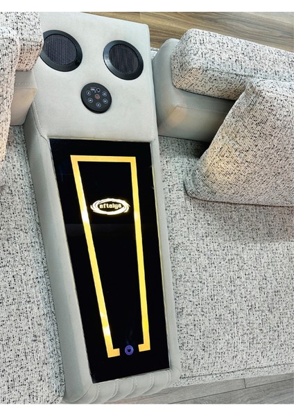 Müzik Sistemli Telefon Şarj Üniteli Leon Lüks Koltuk Takımı (Teslimat ve Kurulum ) indirimleri