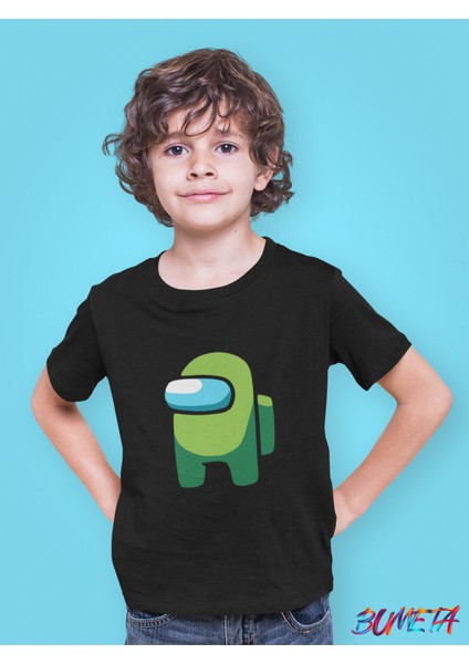 Mini Imposter Yeşil Mürettebat Among Us Çocuk Tişört T-Shirt fiyatları