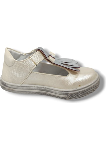 Şirinbebe 1605-20 Baskı Deri Püsküllü Kız Çocuk Sandalet 21-25