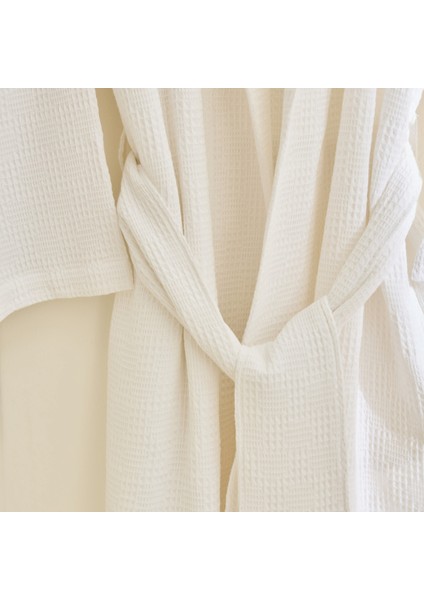 Zoe Muslin Bornoz Offwhite S-M fiyatları