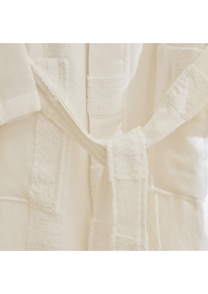 Zoe Muslin Bornoz Offwhite S-M fırsatları