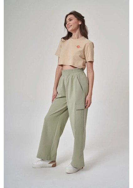 Kadın Yeşil Pantolon 1523021-YEŞİL modelleri