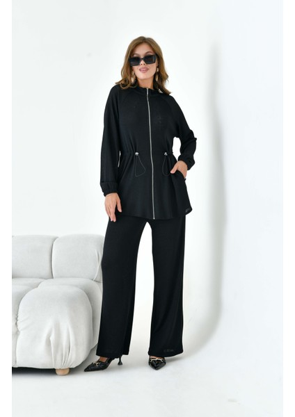 Kadın Örme Takım Siyah fiyatları