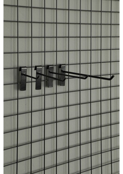 15 cm Siyah Tel Kanca Seti, Aksesuar ve Takı Askı Kancası, 30 Adet modelleri