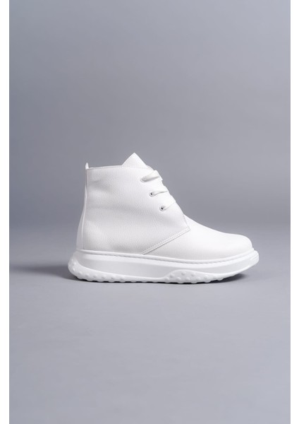 ET204 Franca Bağcıklı Cilt Erkek Spor Bot Bt - Beyaz fırsatları