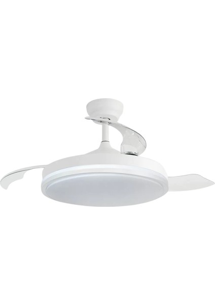 Espero 25W Bakır Motor LED Beyaz Tavan Vantilatörü 106CM