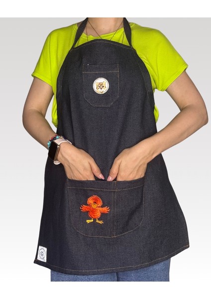 Denim Çocuk Önlüğü
