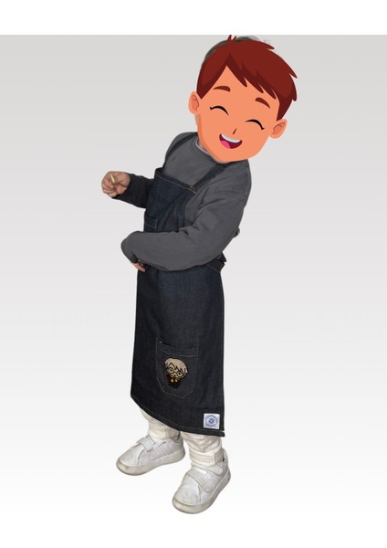Dayanıklı Harry Potter Denim Çocuk Önlüğü fiyatları