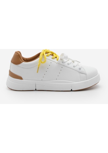 Kadın Sneaker Çift Bağcıklı Spor Ayakkabı Zemila