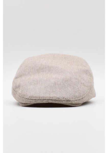 Erkek London Cap 100% Pamuk Gatsby Ivy Kasket Şapka Bej fırsatları
