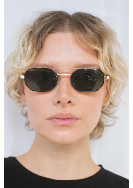 Marny Gold Green Güneş Gözlüğü