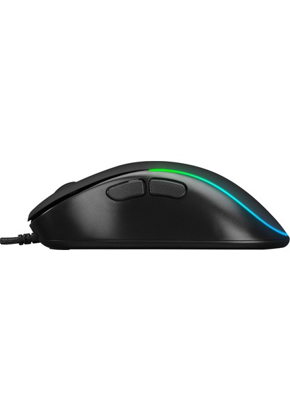 SMX-R47 X-Jammer V2 USB Rgb 12800 Dpi 1000 Hz Oyuncu Mouse-Siyah