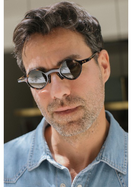 Larsen Leopard Green Erkek Güneş Gözlüğü