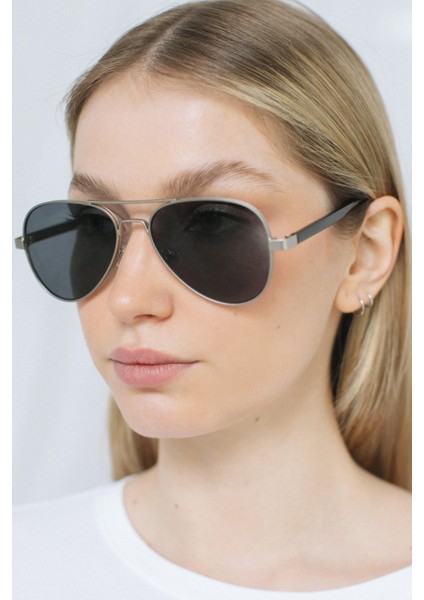 Ethan Matt Silver Black Güneş Gözlüğü fiyatları