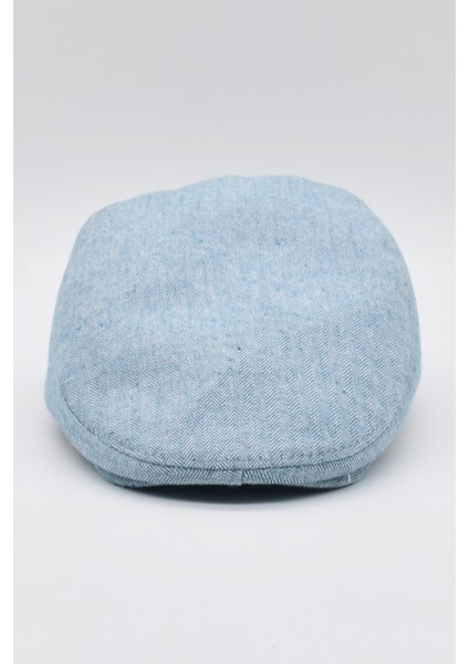 Erkek London Cap 100% Pamuk Gatsby Ivy Kasket Şapka Mavi indirimleri