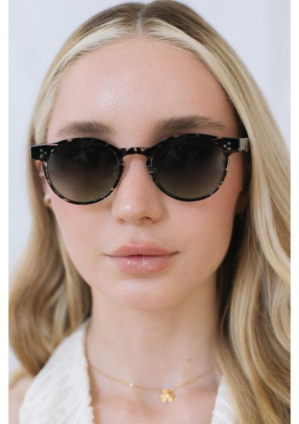 Lucio Zebra Green Degrade Güneş Gözlüğü