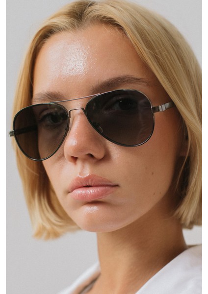 Ethan Silver Black Güneş Gözlüğü