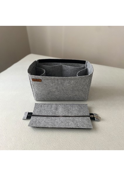 Bonheur Küçük Boy (S) Tote Bag Fermuarlı Çanta Içi Düzenleyici, Çanta Içi Organizer