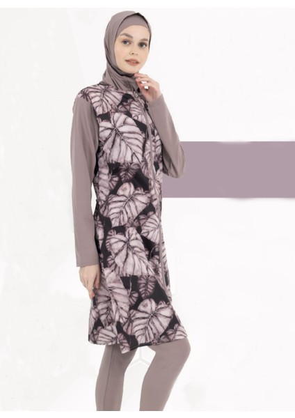 Bayan Paraşüt Kumaş Tesettür Mayo 1800-102