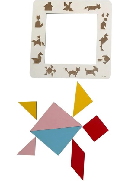 Tangram (7 Parça Ahşap) fiyatları